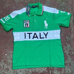 Polo Ralph Lauren Italy Green Polo Shirt